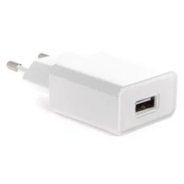 Orbegozo RC1000 Cargador de Pared con 1 Puerto USB 2.4A - Adaptador de Corriente para Móviles y Tablets