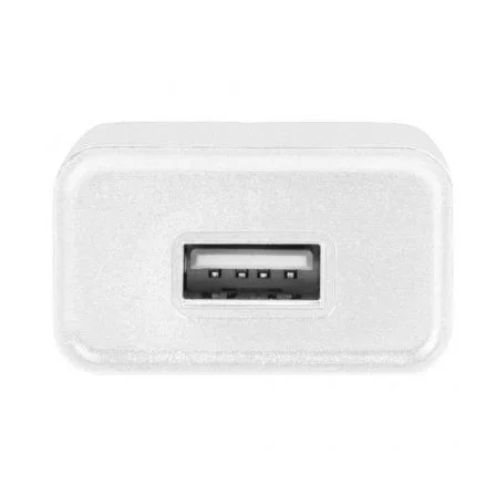 Orbegozo RC1000 Cargador de Pared con 1 Puerto USB 2.4A - Adaptador de Corriente para Móviles y Tablets