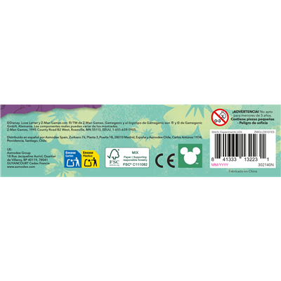 Disney Stitch Experimento 626 - Juego de Cartas de Deducción para 2 a 6 Jugadores - Edad 8+ - Idioma Español