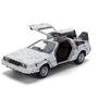 JADA TOYS DeLorean Edición Congelada 40 Aniversario Regreso al Futuro Escala 1:32