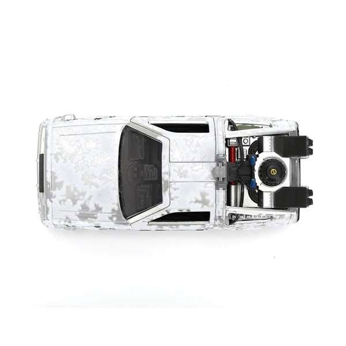 JADA TOYS DeLorean Edición Congelada 40 Aniversario Regreso al Futuro Escala 1:32