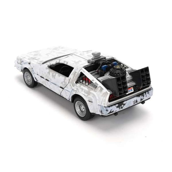 JADA TOYS DeLorean Edición Congelada 40 Aniversario Regreso al Futuro Escala 1:32