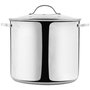 Day Olla Con Tapa de Vidrio 18 L Acero Inoxidable, Apta para Inducción, Diámetro 30 cm
