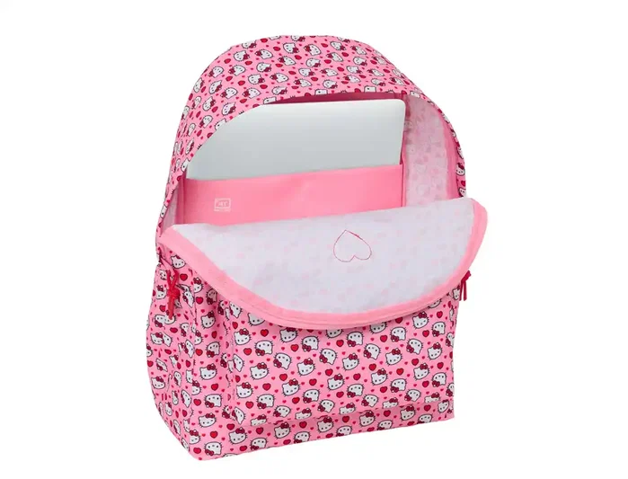 Safta Mochila Infantil Hello Kitty Adaptable a Carro