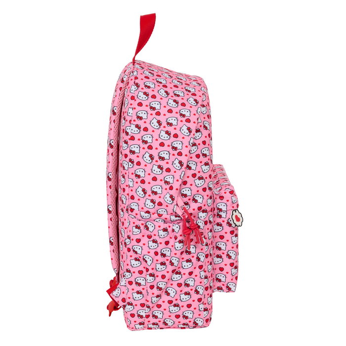 Mochila Escolar Hello Kitty Rosa 31 x 43 x 13 cm