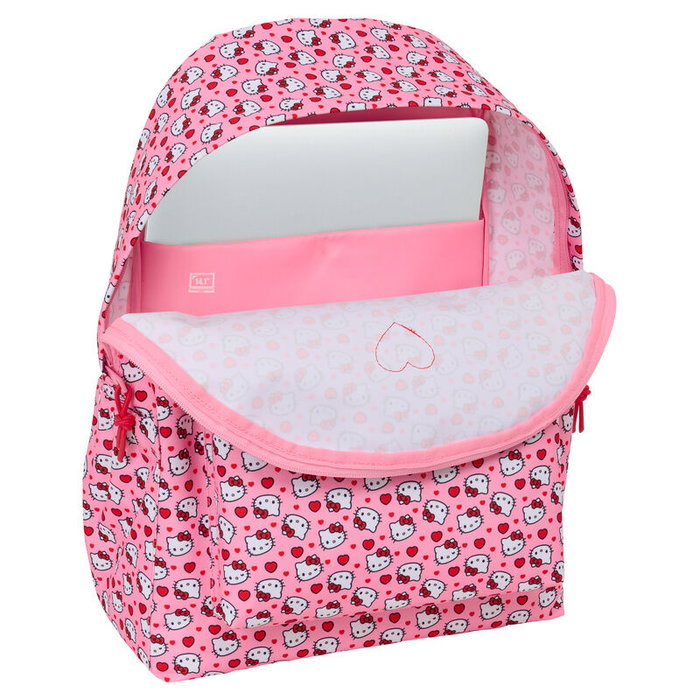 Safta Mochila Infantil Hello Kitty Adaptable a Carro