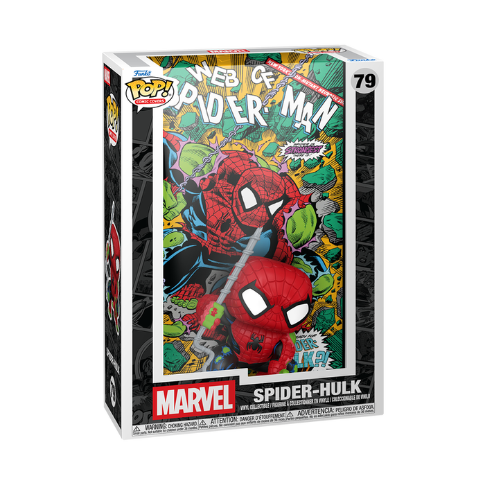 Funko Pop! Comic Covers Marvel Web of Spider-Man #70 Spider-Hulk Funko Pop! Comic Covers Marvel Web of Spider-Man #70 Spider-Hulk