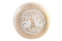 DKD Home Decor Bola de Decoración Mango Árbol de la Vida 13x13x13 cm