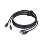 Startech Cable KVM DisplayPort y USB 3.0 5Gbps 1.8m