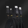 Cable kvm displayport y usb 3.0 5gbps de 1 8m