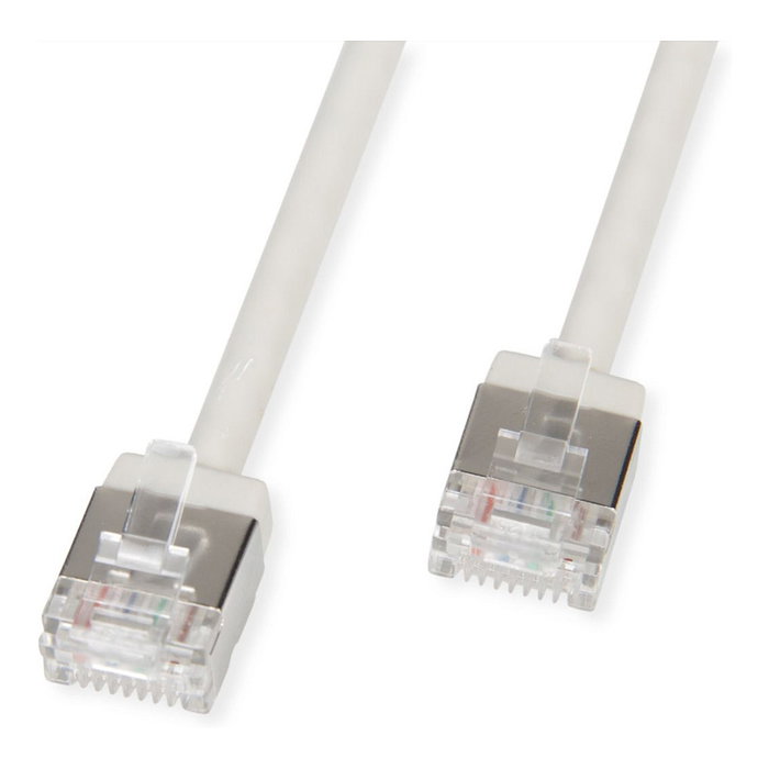 ROLINE Cable de datos Cat.6A U/FTP Slim 2 m Gris ROLINE Cable de datos Cat.6A U/FTP Slim 2 m Gris