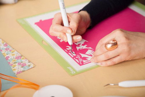 Cricut 2004233 Desmalezadora, 5 Piezas, Color Blanco