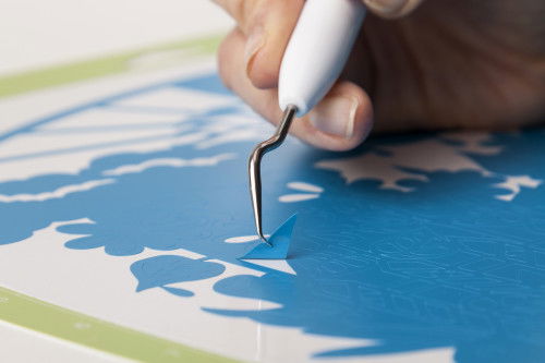 Cricut 2004233 Desmalezadora, 5 Piezas, Color Blanco