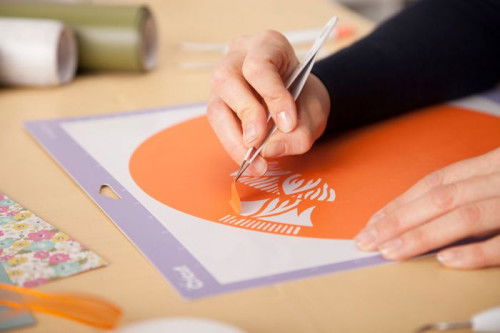 Cricut 2004233 Desmalezadora, 5 Piezas, Color Blanco