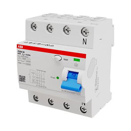 ABB F204 B-63/0.03 Interruptor Diferencial 4P 63A 30mA Tipo B