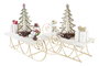 DKD Home Decor Figura MDF Metal Trineo Surtido 19x6x14 cm