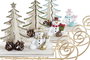 DKD Home Decor Figura MDF Metal Trineo Surtido 19x6x14 cm