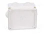 ELEKTRO-PLAST NASIELSK EP-LUX Caja de conexiones blanca con diafragmas