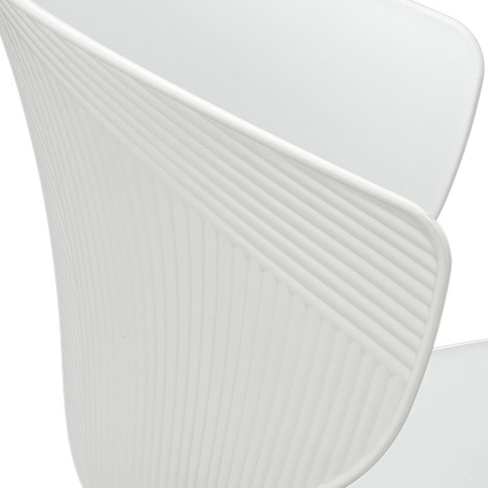 Home Deco Factory Silla Blanca Brighton