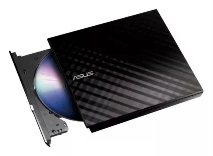 Asus SDRW-08D2S-U Lite Grabadora de DVD Externa Negra USB 2.0