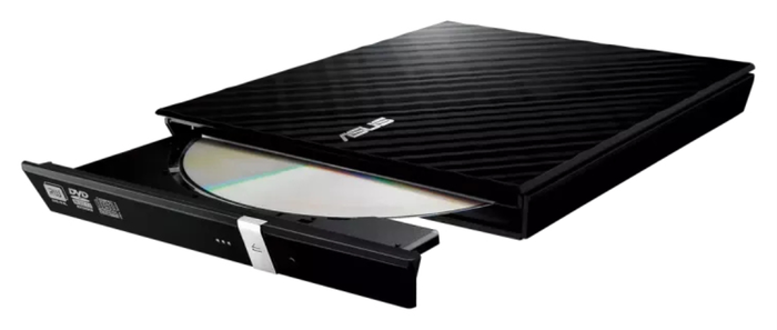 Asus SDRW-08D2S-U Lite Grabadora de DVD Externa Negra USB 2.0