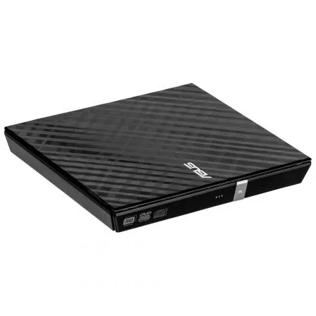 Asus SDRW-08D2S-U Lite Grabadora Externa CD/DVD Negra USB 2.0 M-DISC Mac/Windows