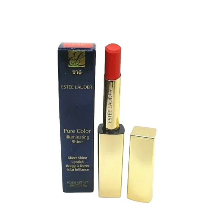 Estee Lauder Pure Color Illuminating Lápiz Labial Cremoso 916 Fiesta Estee Lauder Pure Color Illuminating Lápiz Labial Cremoso 916 Fiesta