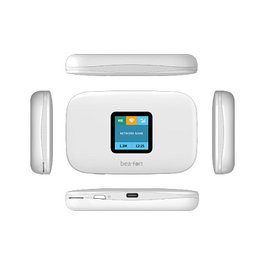 Bea-fon MR2 Enrutador Portátil 4G LTE, Wi-Fi 4 (802.11n) 150 Mbps, Banda Única 2.4 GHz, Blanco, Batería 3000 mAh
