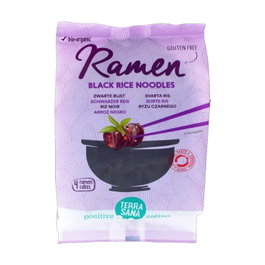 Terrasana Fideos Ramen de Arroz Negro Sin Gluten 280 g