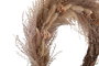 DKD Home Decor Decoración de Pared Flor Seca Corona Surtido de 2