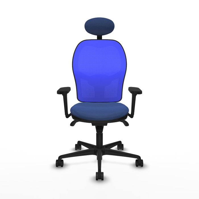 PIQUERAS Y CRESPO Silla de oficina Jorquera Azul marino y Azul PIQUERAS Y CRESPO Silla de oficina Jorquera Azul marino y Azul