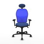 PIQUERAS Y CRESPO Silla de oficina Jorquera Azul marino y Azul