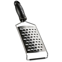 Microplane Gourmet Grater Ultra Coarse Negro / Plata