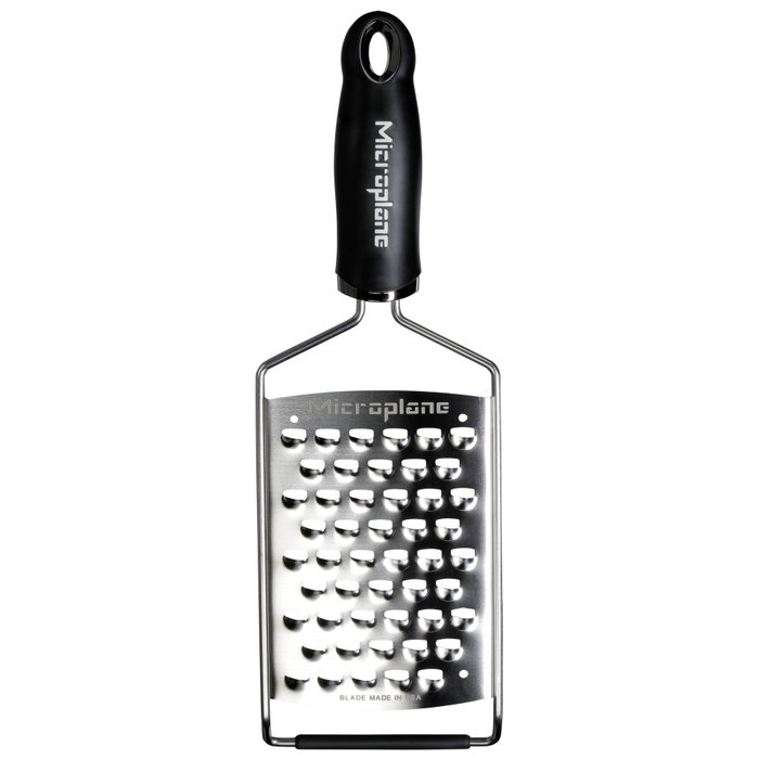 Microplane Gourmet Grater Ultra Coarse Negro / Plata