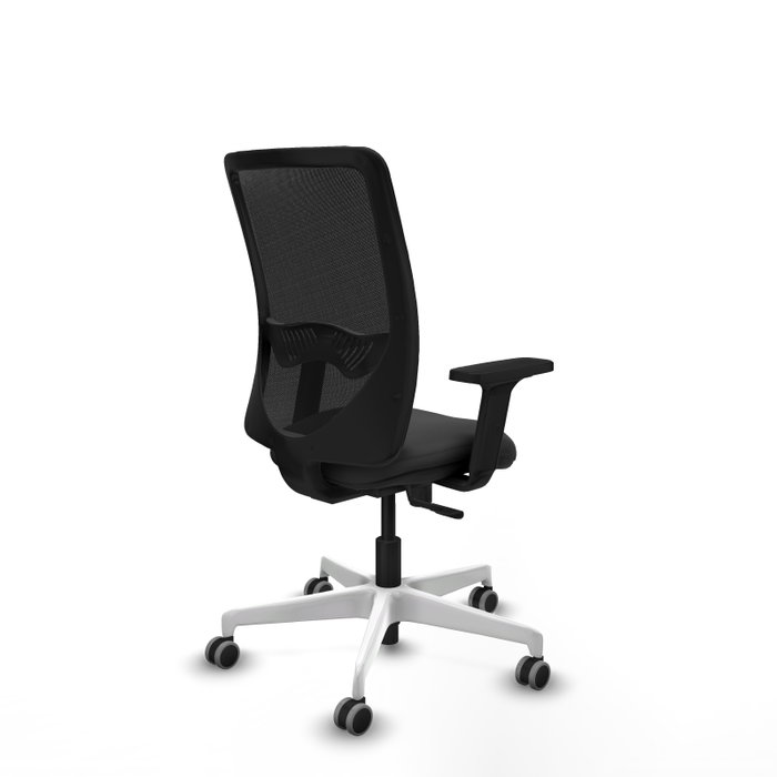 PIQUERAS Y CRESPO Silla de oficina Zulema Gris oscuro/Negro