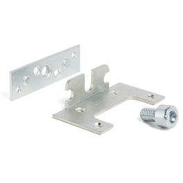 Q&Q Enganche Larguero Cama L80 Zn - Con Tornillo Allen Din 912 M-10X16Mm