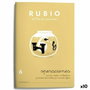 RUBIO Cuaderno A5 Operaciones y Problemas Nº 6 - Divisiones Decimales, Sumas, Restas y Multiplicaciones (+10 años)