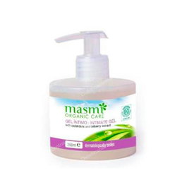 MASMI Gel Íntimo Suave con Caléndula y Arándano 250Ml - Ecológico y Vegano