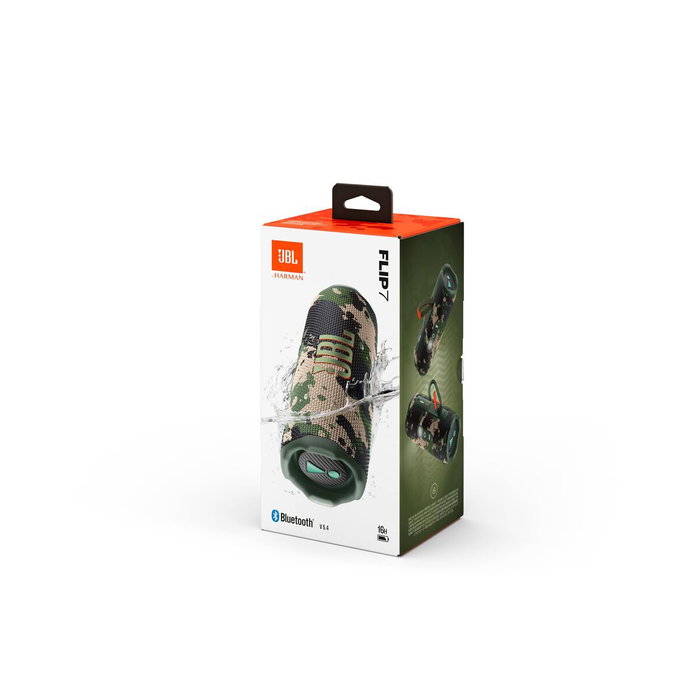 JBL Flip 7 Altavoz Bluetooth Portátil Camuflaje JBL Flip 7 Altavoz Bluetooth Portátil Camuflaje