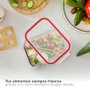 Vassary Táper hermético rectangular de cristal 400ml