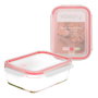 Vassary Táper hermético rectangular de cristal 400ml
