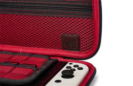 Power A NSCS0047-01 Estuche Protector Compacto Nintendo Switch OLED, Switch y Lite Mario & Friends