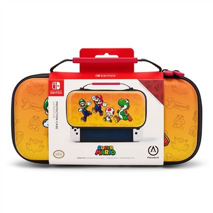 Power A NSCS0047-01 Estuche Protector Compacto Nintendo Switch OLED, Switch y Lite Mario & Friends