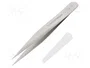 LINDSTRÖM Pinza de precisión rectos 90mm