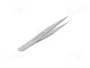 LINDSTRÖM Pinza de precisión rectos 90mm