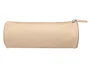 Liderpapel Estuche portatodo Classic cilíndrico ancho crema