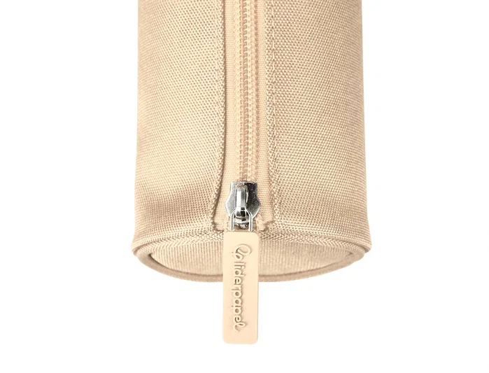 Liderpapel Estuche portatodo Classic cilíndrico ancho crema Liderpapel Estuche portatodo Classic cilíndrico ancho crema