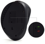 EWENT Ratón Vertical Ergonómico EW3158 Inalámbrico 1600 DPI Negro