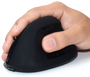 EWENT Ratón Vertical Ergonómico EW3158 Inalámbrico 1600 DPI Negro