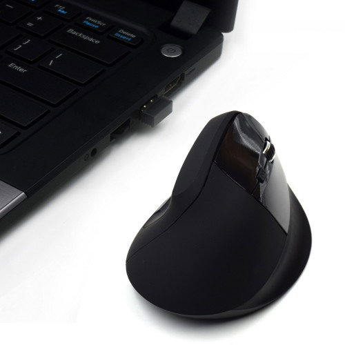 EWENT Ratón Vertical Ergonómico EW3158 Inalámbrico 1600 DPI Negro EWENT Ratón Vertical Ergonómico EW3158 Inalámbrico 1600 DPI Negro